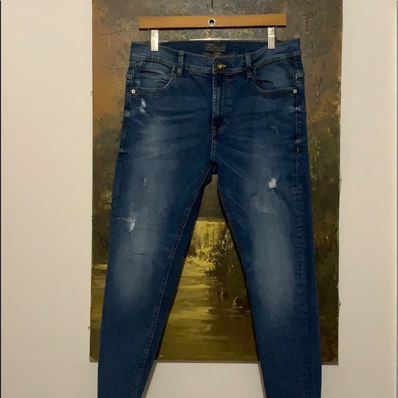 Zara Ripped Skinny Jeans - Picture 4 of 6